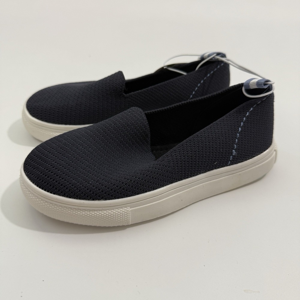 NEW Lily & Dan Toddler Recycled Material Flats Slip-On Sneakers Blue Size 9/10 - Picture 5 of 12